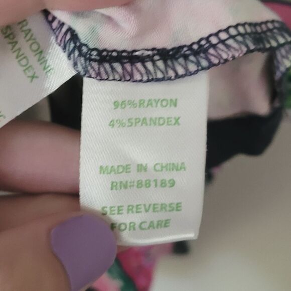 Lilly Pulitzer Margate Dress in Don't Leave Me Hanging Size XS - Picture 6 of 7